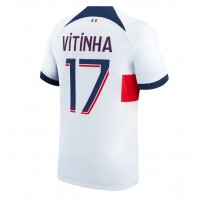 Muški Nogometni Dres Paris Saint-Germain Vitinha Ferreira #17 Gostujuci 2023-24 Kratak Rukav